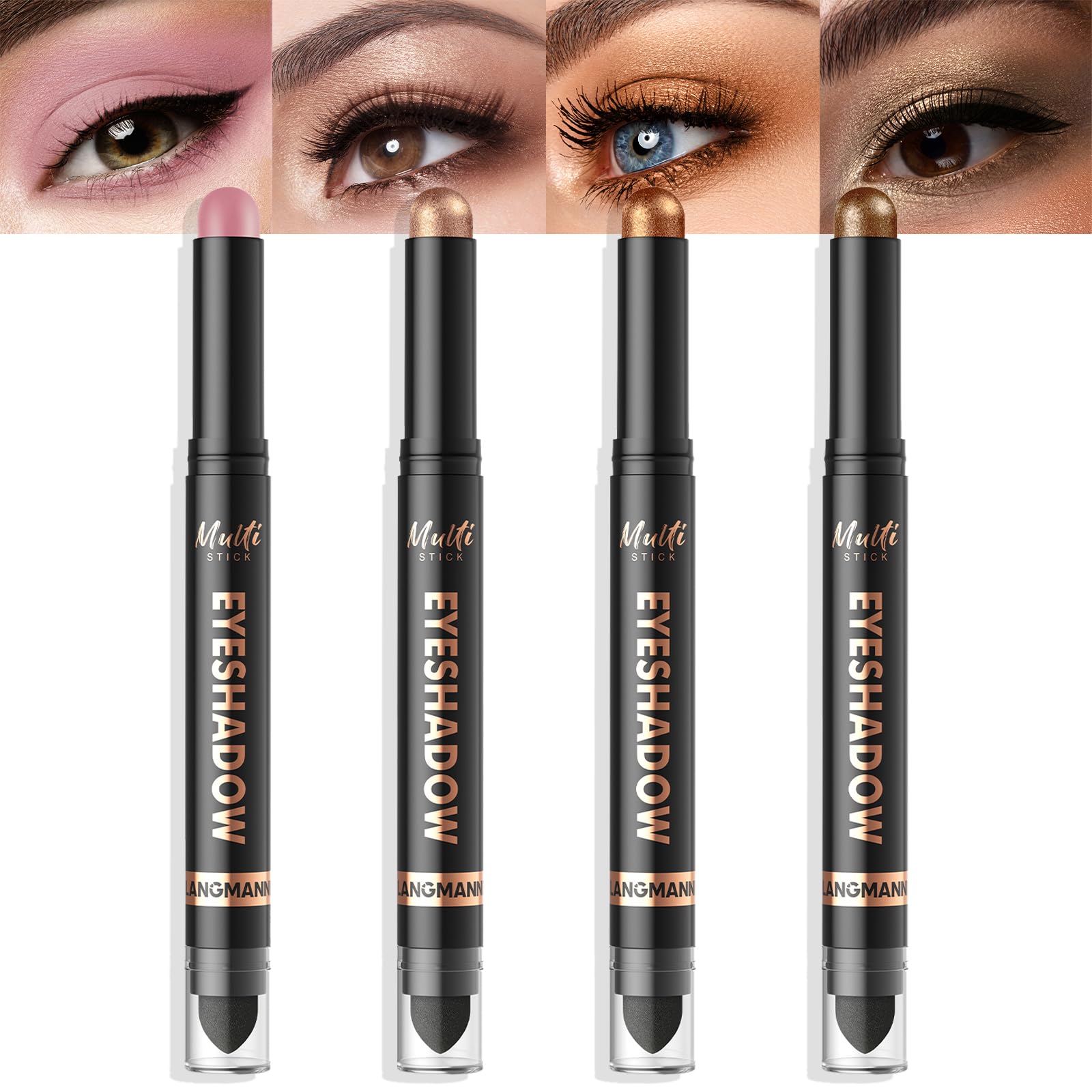 LANGMANNI 8 Color Eyeshadow Stick Set -17