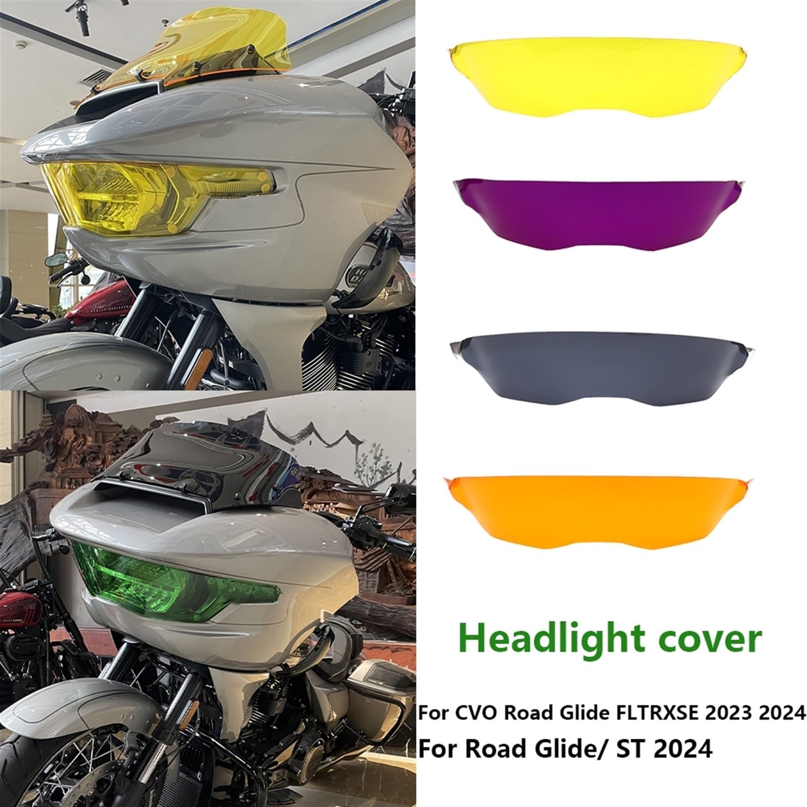 ヘッドライトプロテクターグリルガード オートバイのヘッドライト