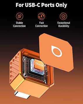 OTTOCAST Mini Pot (2026 Version) Wireless 2-in-1 CarPlay & Android Auto Adapter,Plug&Play Dongle for iPhone & Android,Bluetooth Auto Connect,Converts Factory Wired to Wireless CarPlay Adapter(USB-C)