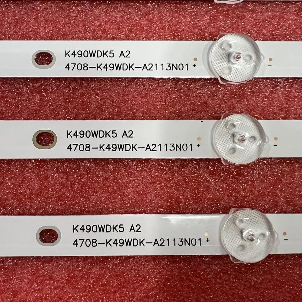 Bande de rétro-éclairage TV LED 5LED pour 49LK5400BUA 49LK5400PLA K490WDK5 A2 4708-K49WDK-A2113N01