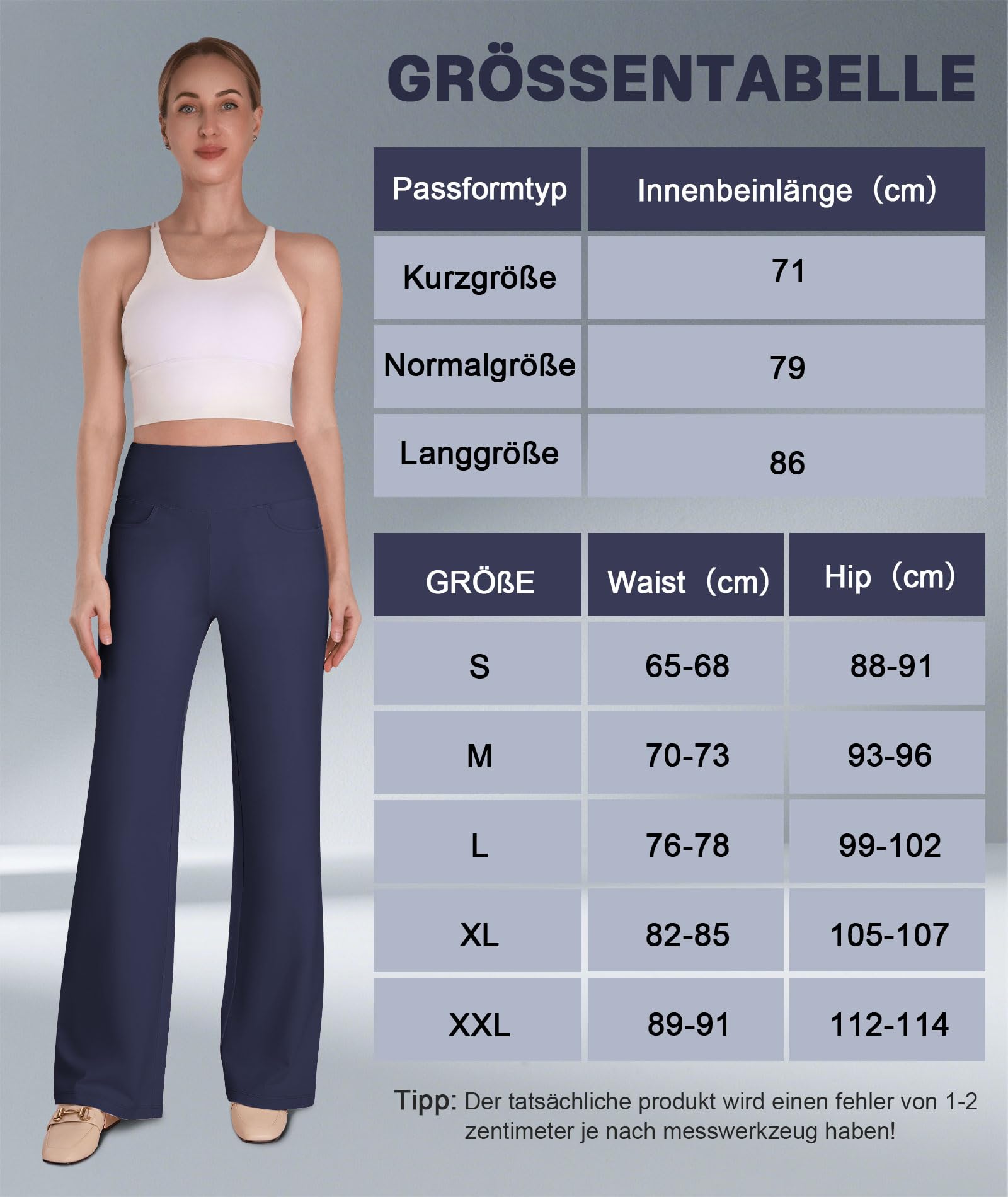 Safort Pantaloni Yoga Donna in Cotone, Pantaloni Larghi Leggeri, Pantaloni Sportivi Lunghi per Yoga, Workout, Allenamento e Tempo Libero, S-XXL