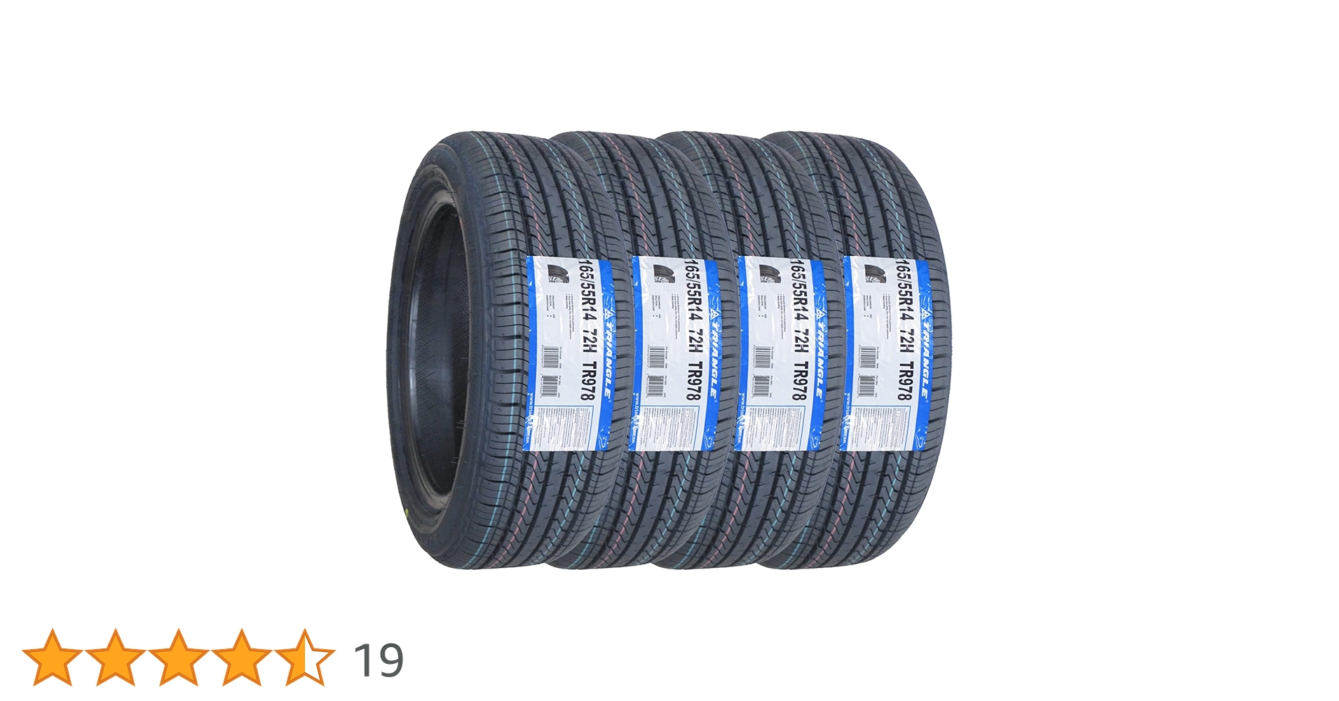 【4本セット】輸入サマータイヤ TRIANGLE TR978 165/55R14 激安 ◇4本セット 165/55R14 72H 2025年製造 TRIANGLE SJHTT