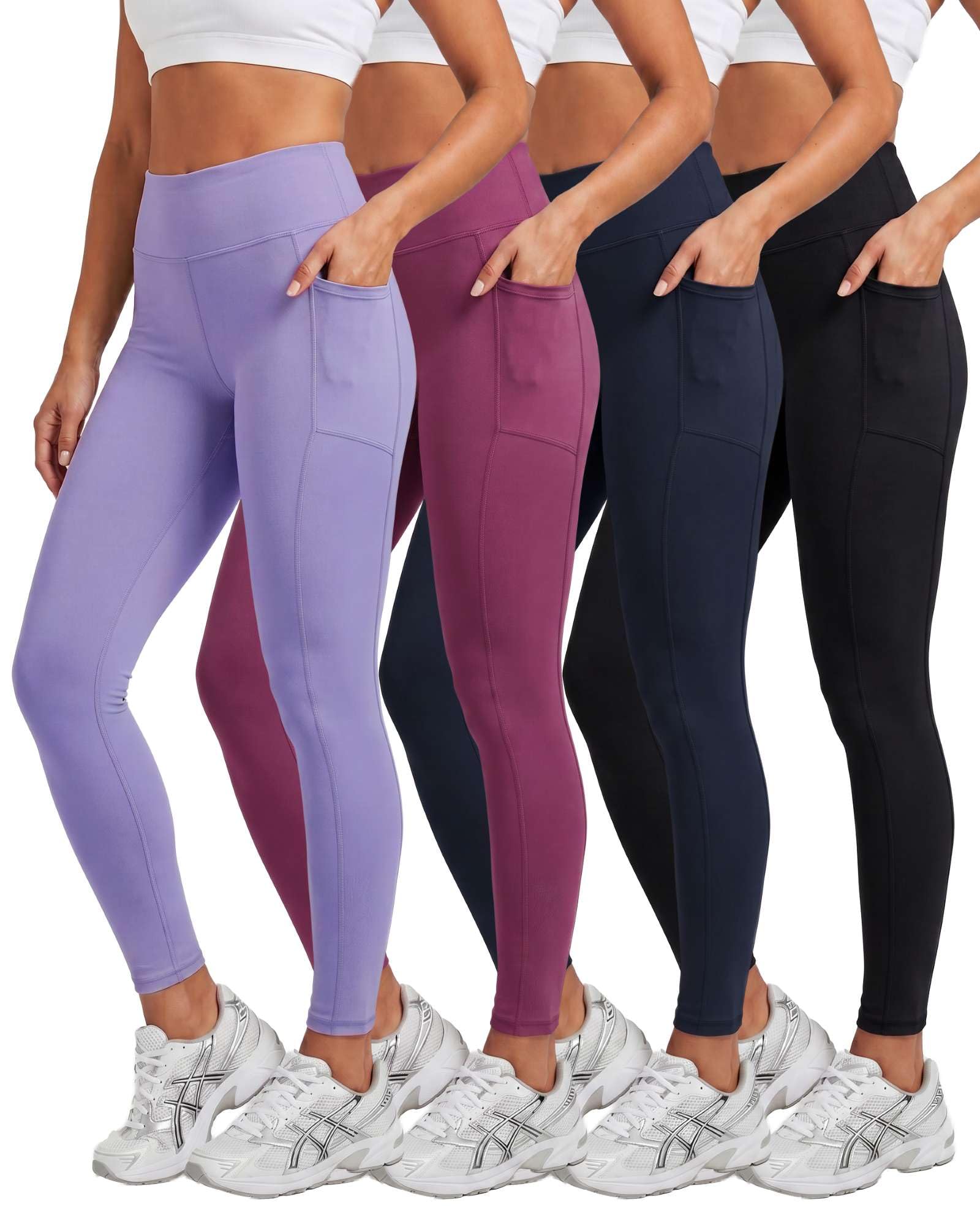 Real Essentials Re Ladies Leggings with Pocket - Leggings Mujer