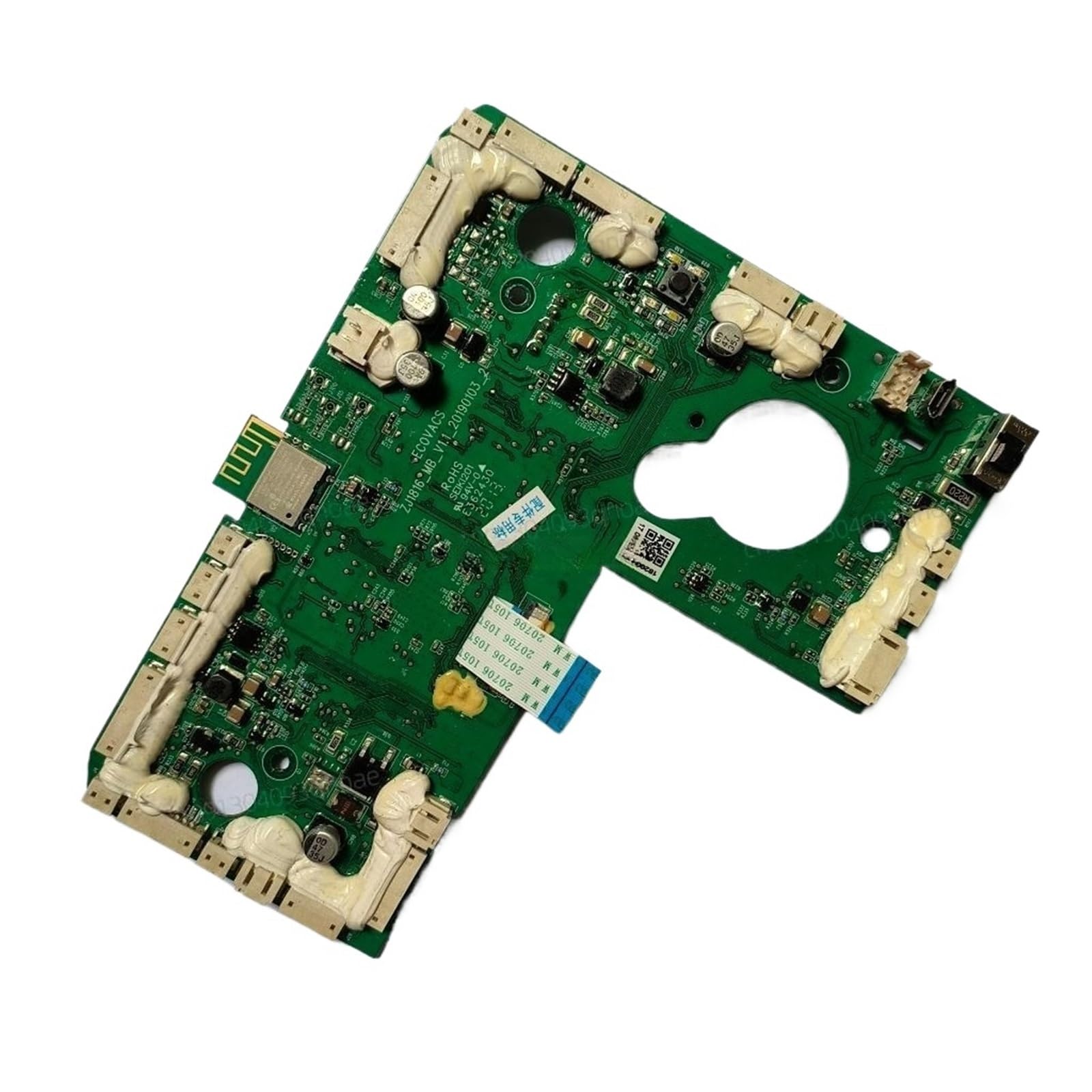 Placa Base, Compatible con Ecovacs, T5 Power, DX93, 950