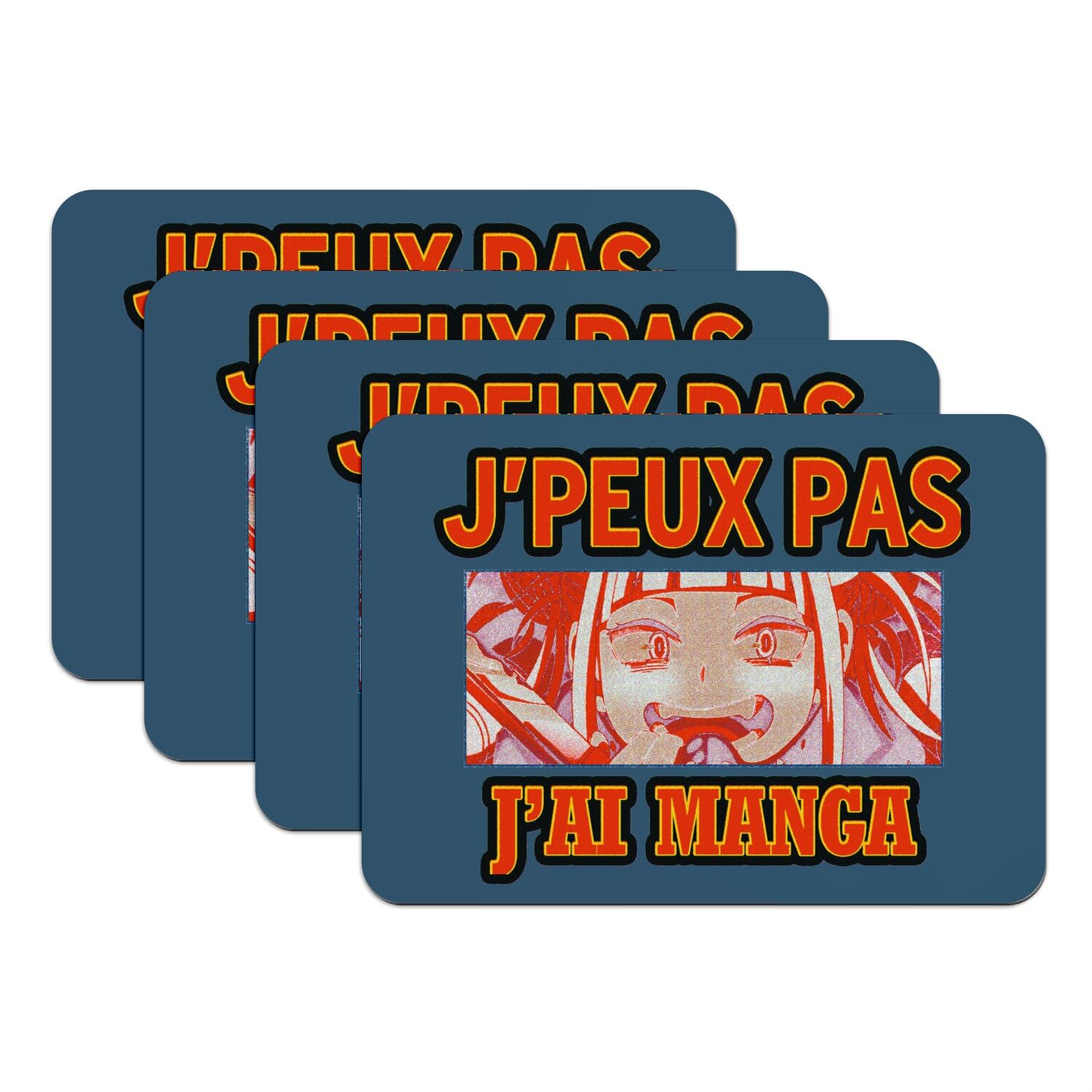 Manga Himiko Toga set de table grand format pour repas otaku et bureau