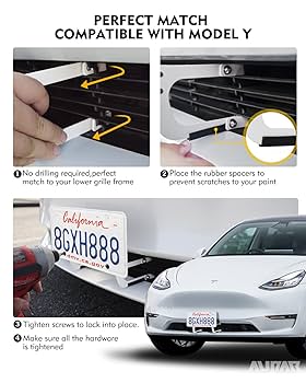 Amazon.co.jp: アルミニウム フロントナンバープレートホルダー