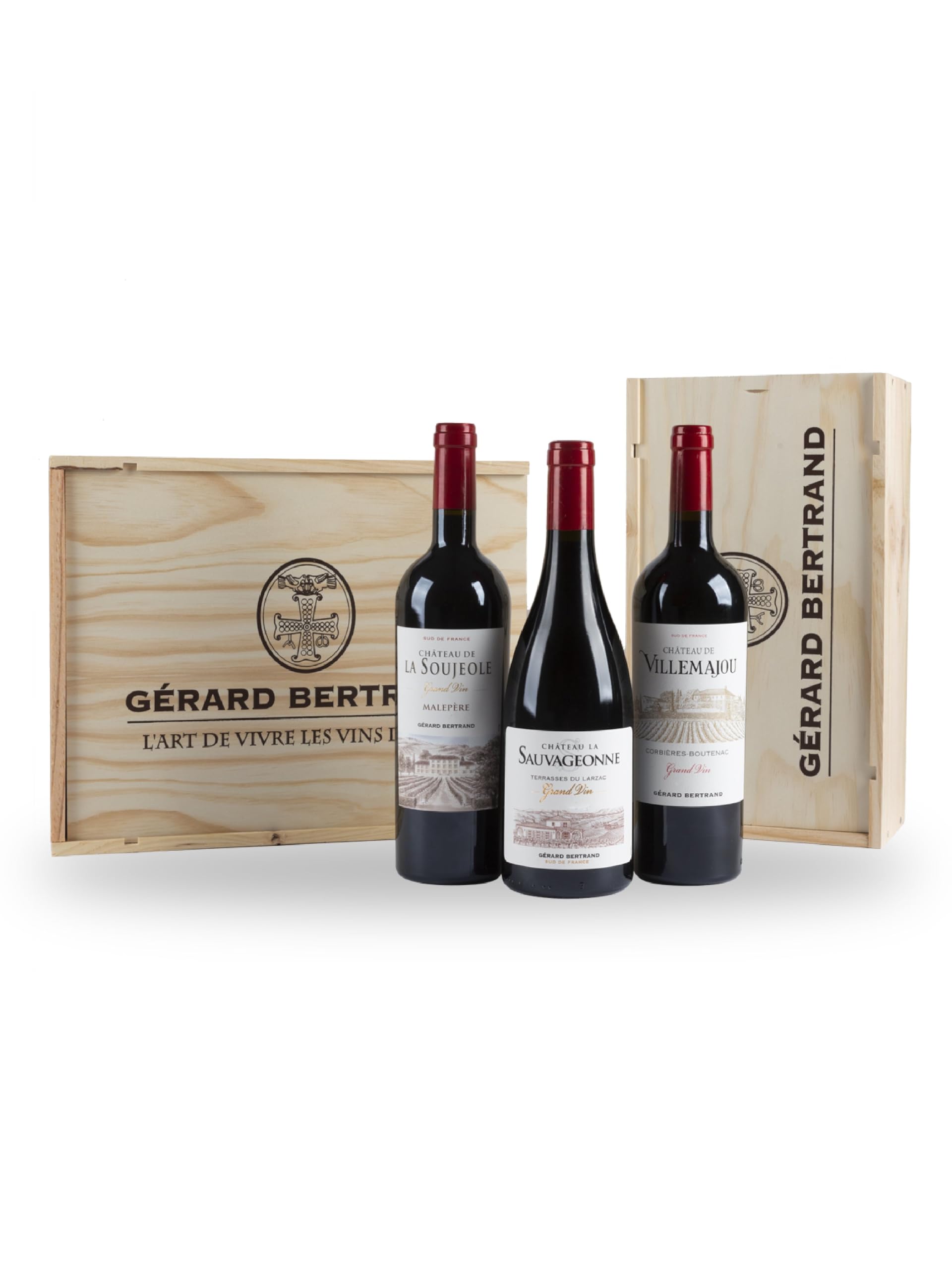 Gérard Bertrand Coffret Sélection des grand vins rouge Gérard Bertrand