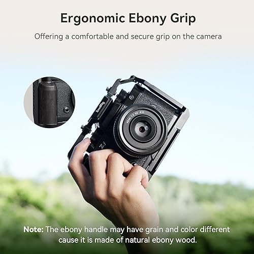 Miniatura 3 de SmallRig Z f - Jaula para cámara Nikon, con agarre ergonómico de ébano, placa de liberación rápida integrada para Arca para encender rápidamente