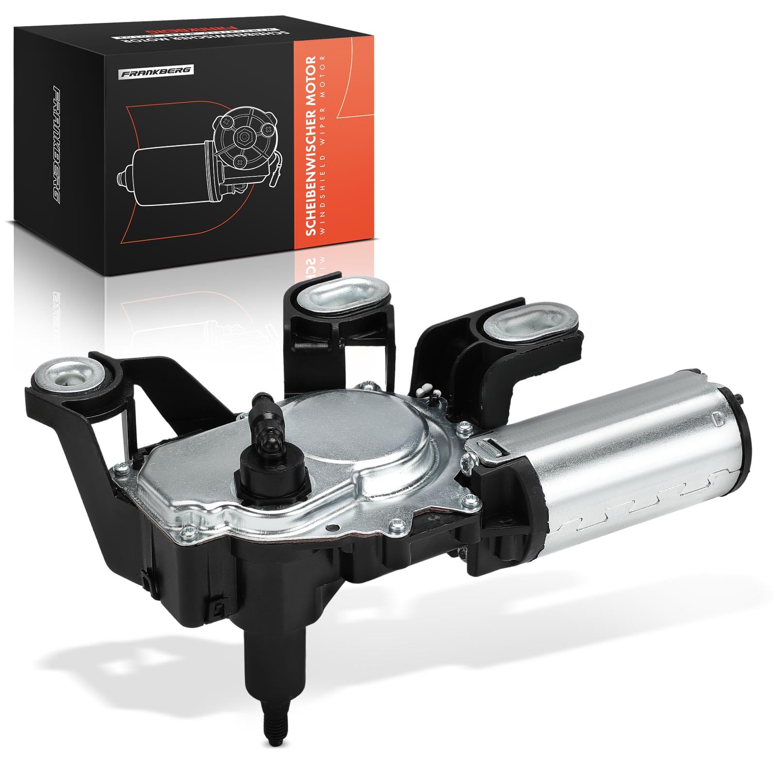 Frankberg Motor del limpiaparabrisas 3-Polos Trasera Compatible con Viano W639 2.1L-3.7L 2003-2025 Vito Bus W639 2.1L-3.7L Electric 2003-2015 Replace# 6398200408