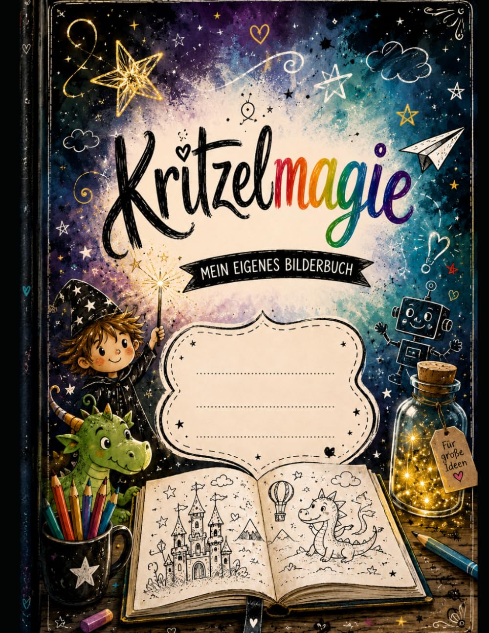 Kritzi und Flämmchen auf großer Reise: Kritzelmagie