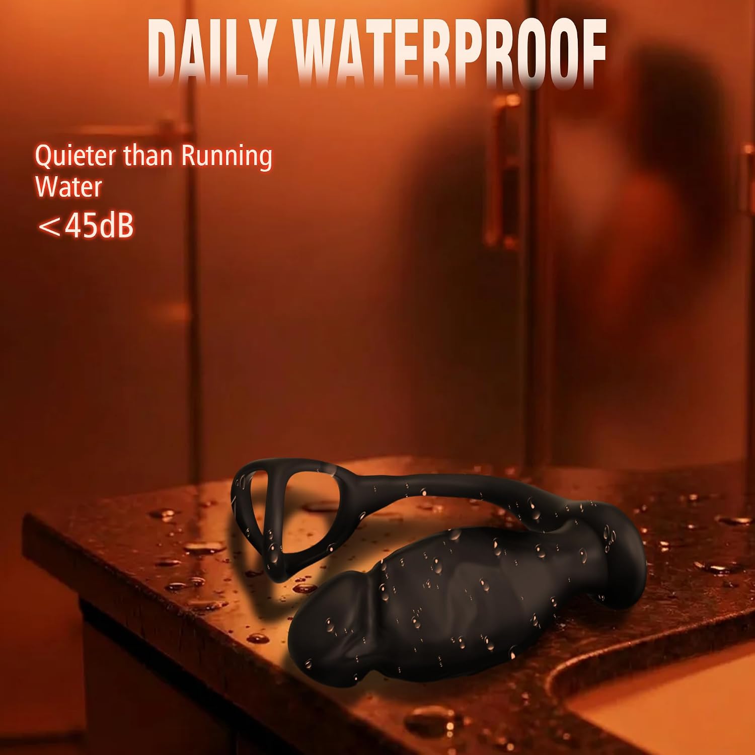 Vibrating Butt Plug Large Thick Realistic Prostate Massager with Cock Ring