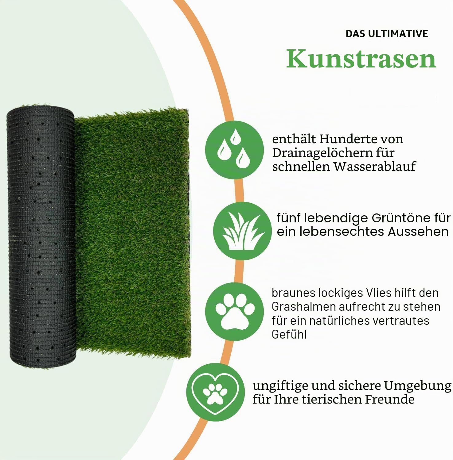 Porch Potty Standard: Nr. 1 Grasstreu für Hunde