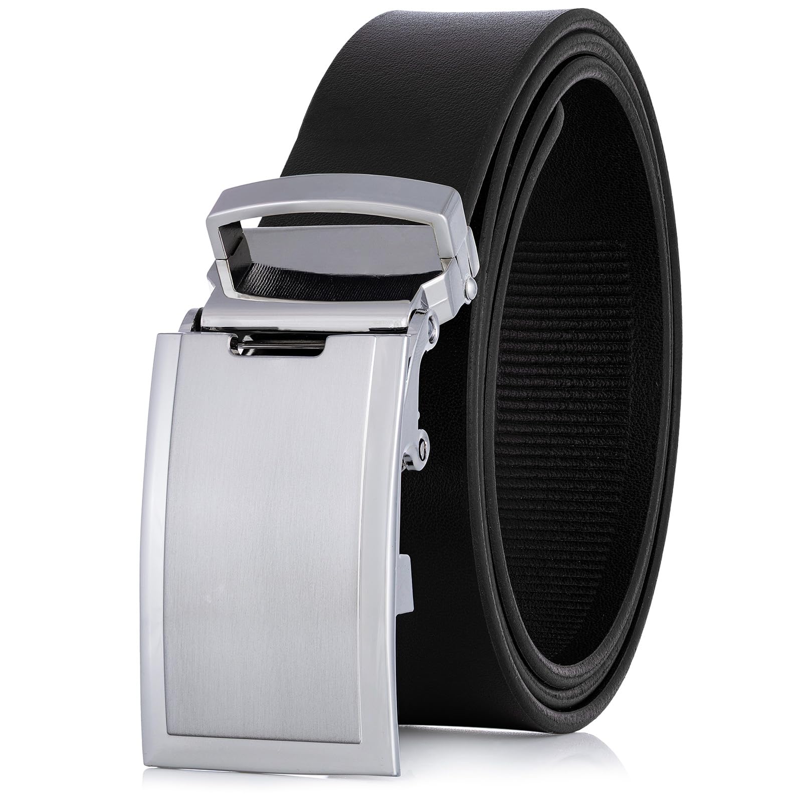 LINDENMANN Pasek skórzany męski 33 mm skóra bydlęca czarny, czarny, 120