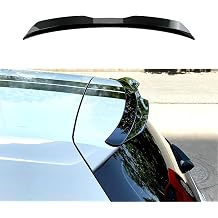 Car Rear Trunk Spoiler for BMW X1 U11 F48 E84 2009-2024 2025, Tailfin Tail Fin Tailgate Bumper Diffuser Spoiler Styling Accessories,Gloss Black, normal