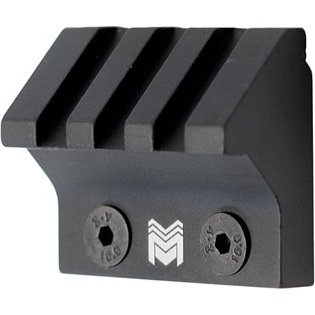 Monstrum Tactical M-LOK 45 Degree Offset Picatinny Rail Mount