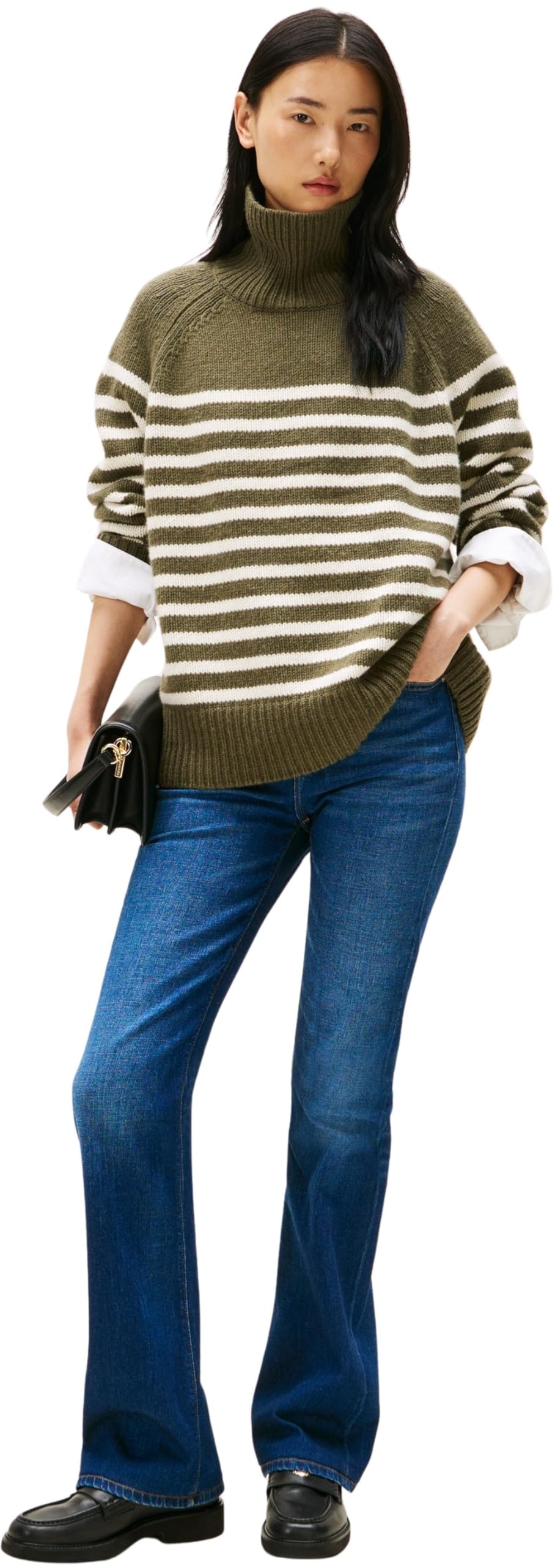 Tommy Hilfiger Vaqueros Mujer New Doreen Bootcut Talle Medio