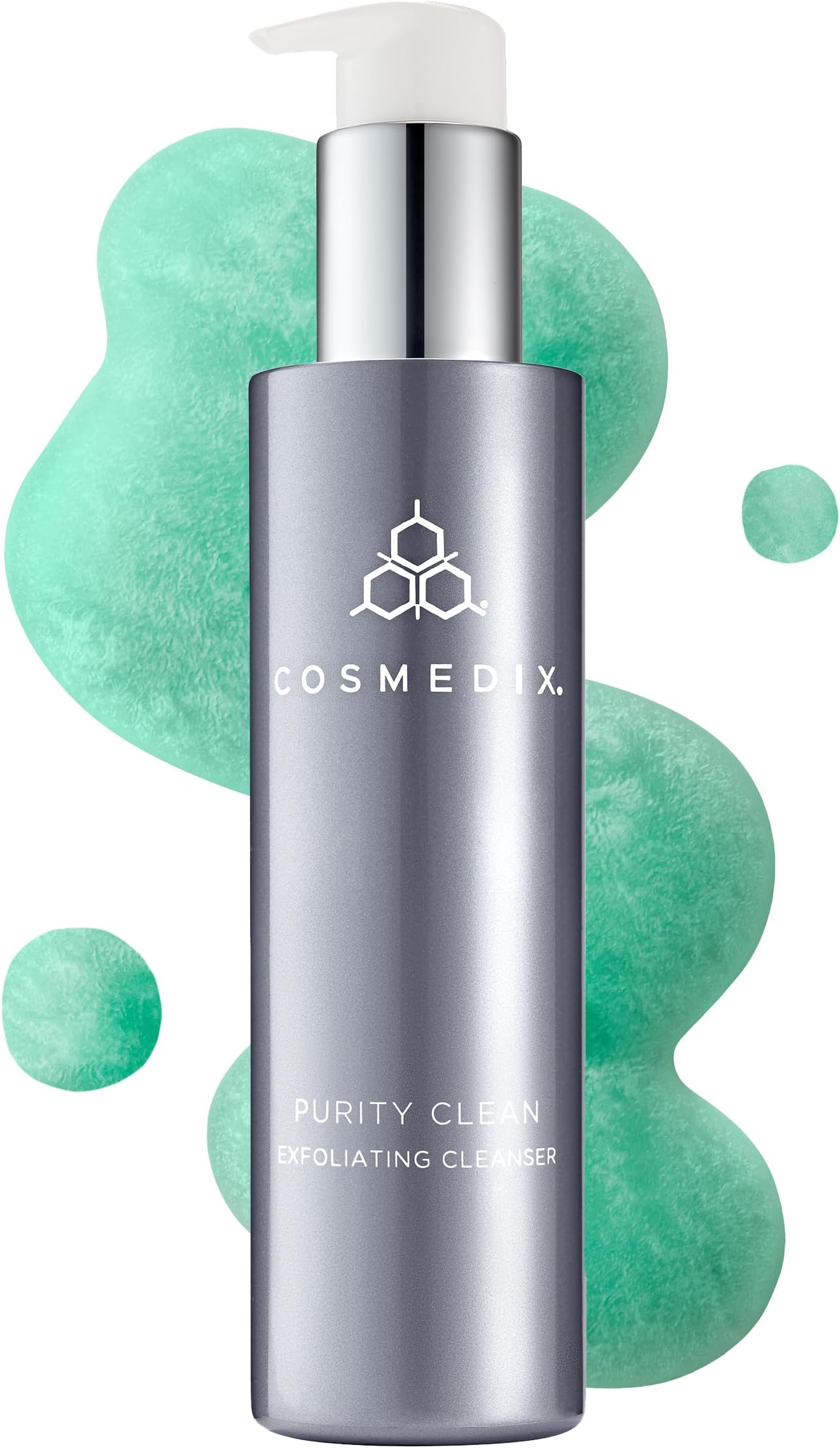 Purity Clean Exfoliating Facial Cleanser, Restores & Hydrates Skin, Helps Unclog Pores & Improve the Look of Uneven Texture, Tea Tree Oil & Peppermint Essential Oil, Cruelty & Gluten Free