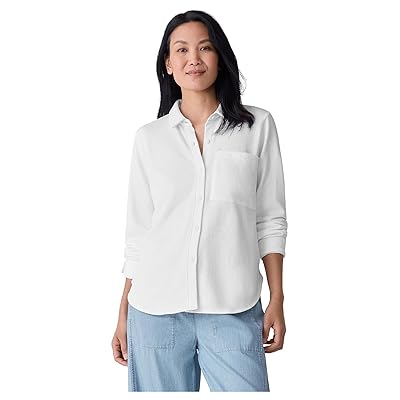 Eileen Fisher Classic Collar Shirt Women