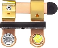 Vista 6 de Interruptor de desconexión de batería de poste lateral de 12 V/24 V, 250/750 amperios, aislador de hoja de cuchillo, corte de energía para automóvil