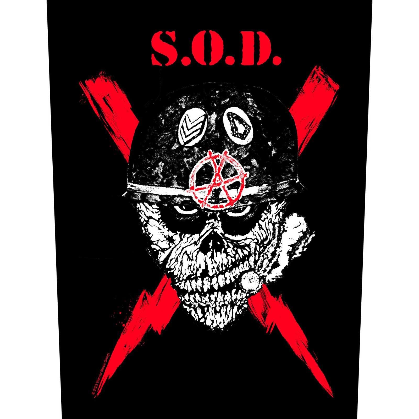 Amazon.com: S.O.D. STORMTROOPERS OF DEATH Back Patch # 1