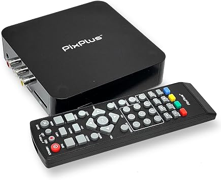 ATSC Digital Converter Box for TV, HDMI Cable Recording Recording Function Output USB LED Timer Display 64GB
