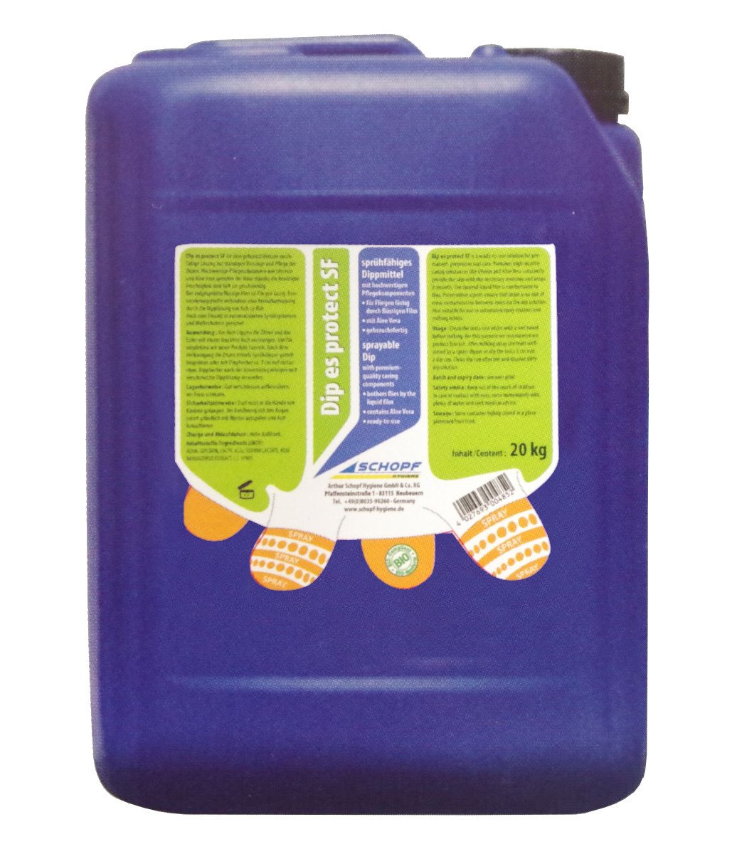 Schopf Dip es protect SF 20 kg - Para el cuidado de la ubre después del ordeño