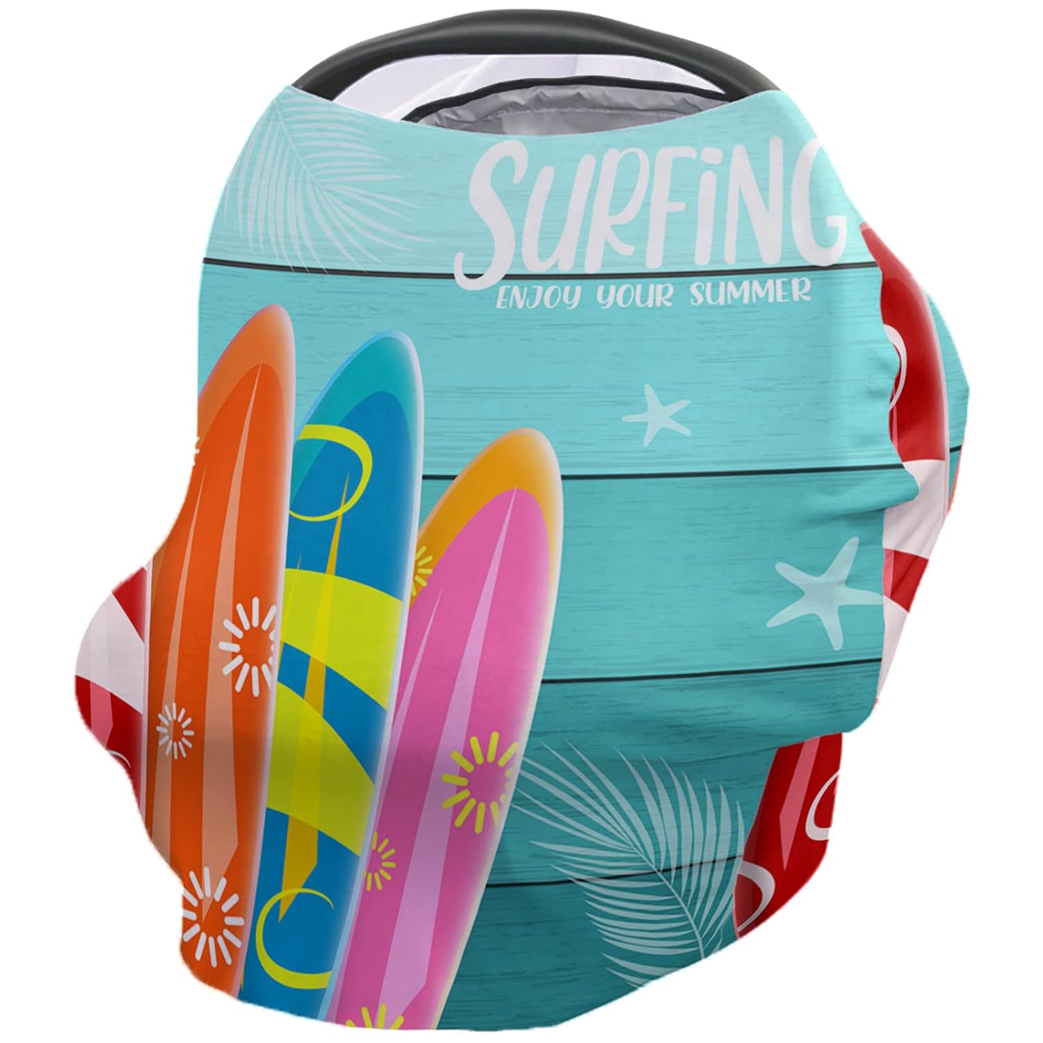 Summer Surfboard Nursing Cover for Breastfeeding, Baby