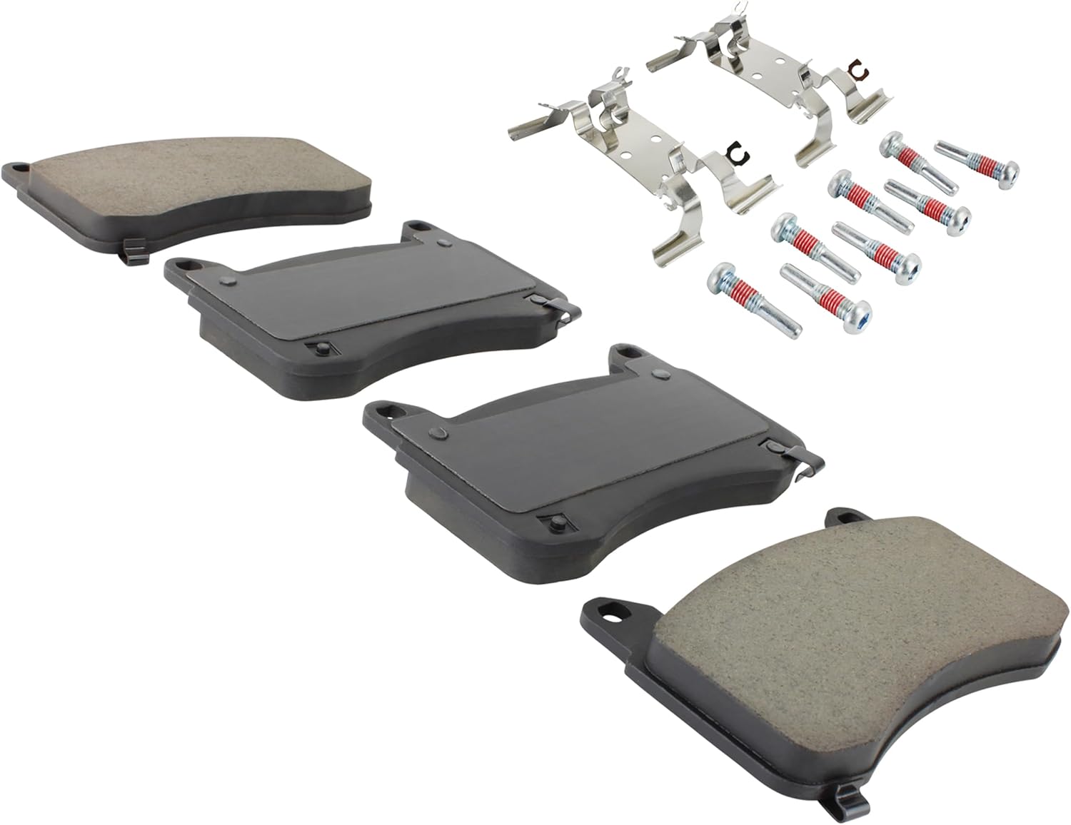 quality-built front ceramic brake pads, black series 1003-2399c, compatible with 2017-2024 tesla (3,y)