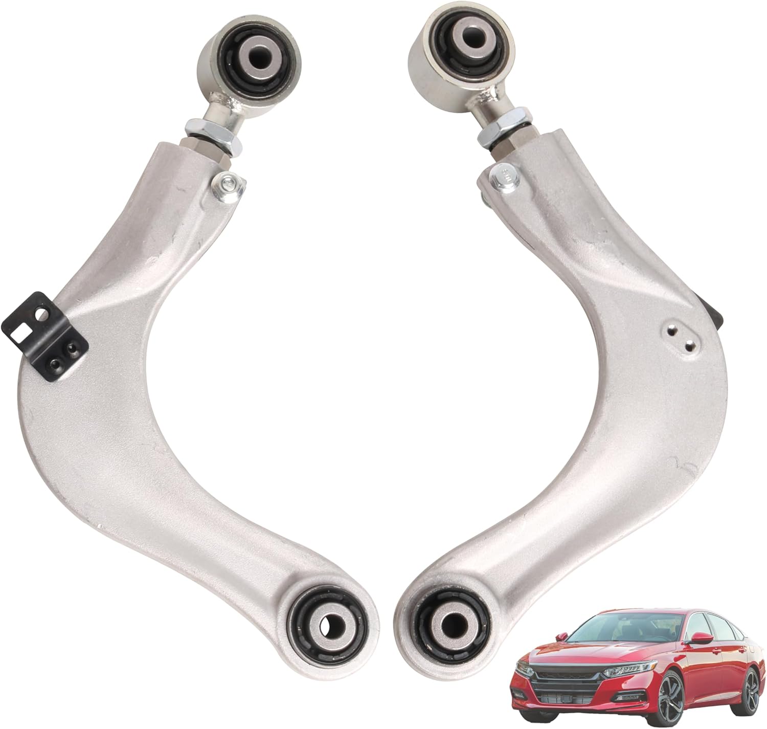 Amazon.com: Riyhch 2 Pcs Rear Forged Alignment Camber Arms Pair Kit ...