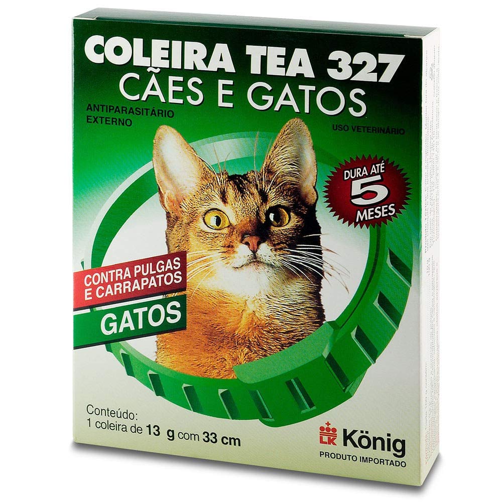 Coleira Antipulgas Tea Gatos