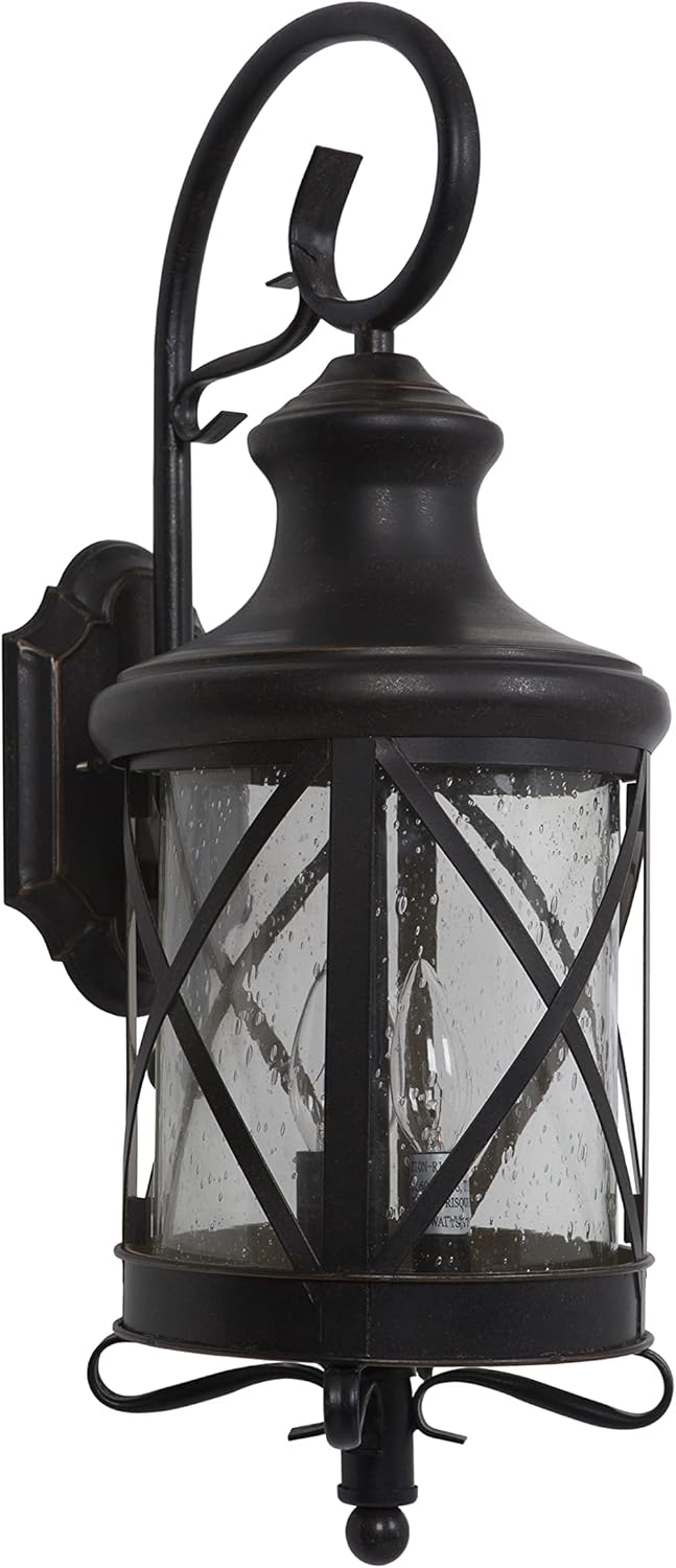 Yosemite Home Décor 5364ORB-M Lorenza Collection Three Lights Incandescent, Bronze