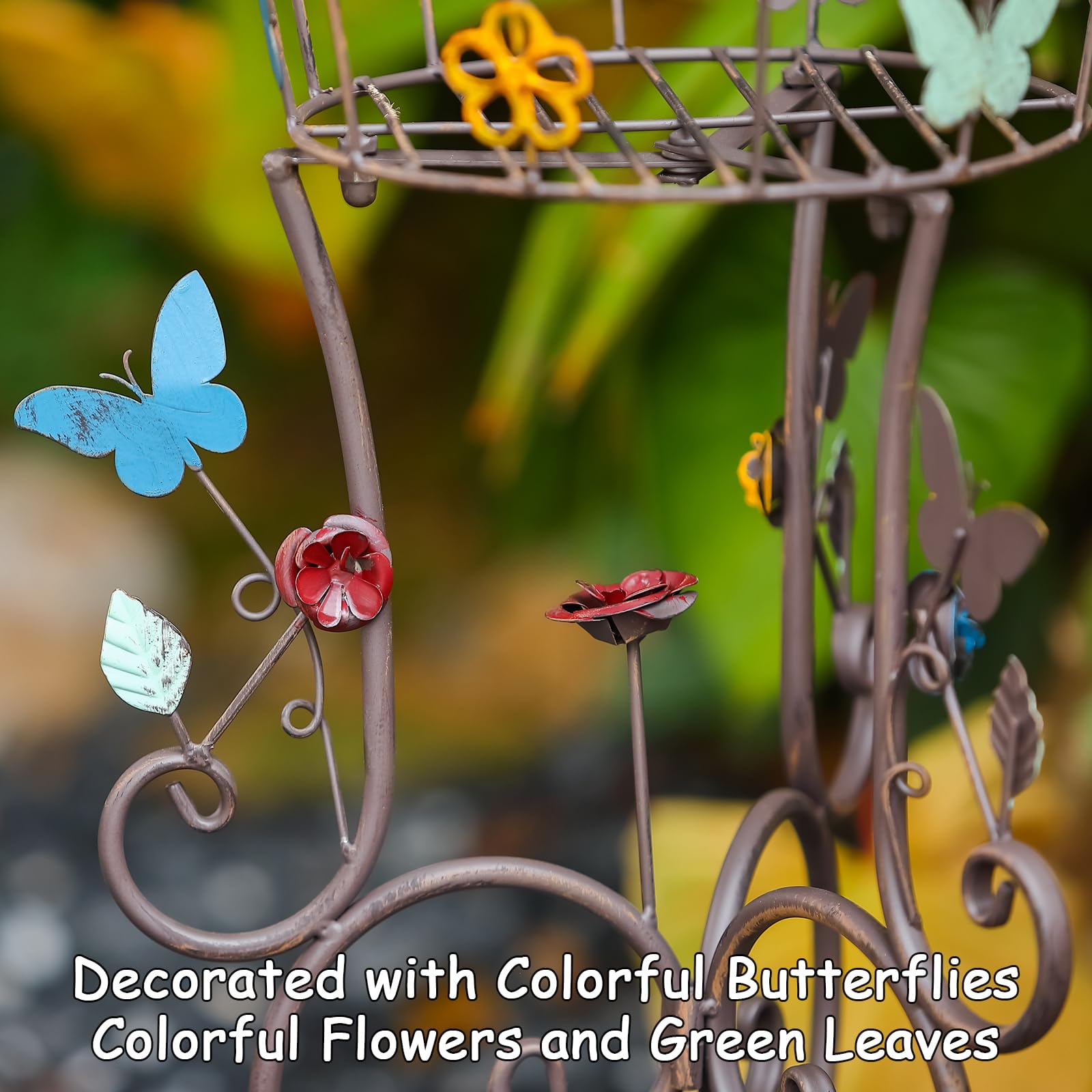 Lot De 2 Supports De Plantes En Métal – Pots De Fleurs Modernes Pour Salon Et Balcon, Design