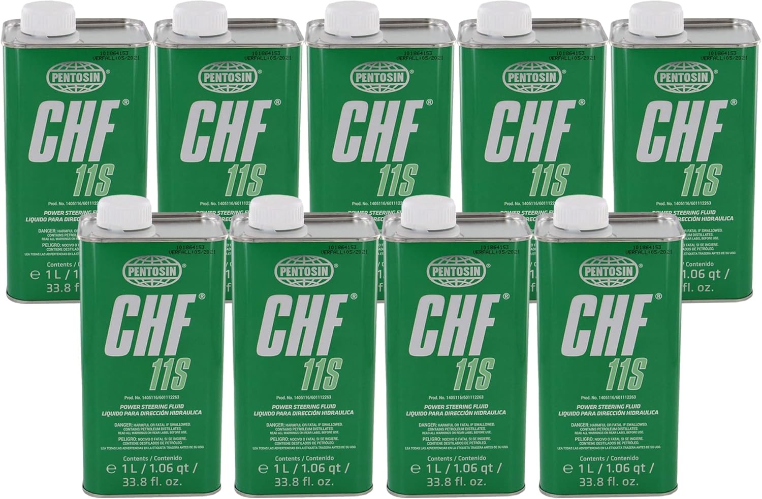 Pentosin CHF 11S (9 x 1L Bottles) Power Steering Hydraulic