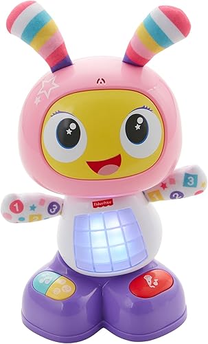 Miniatura 11 de Muñeco interactivo BeatBo con baile y movimiento de Fisher-Price, BeatBelle (rosado)