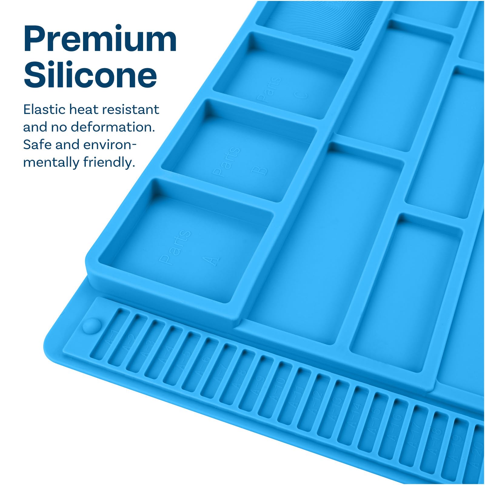 Lötmatte Magnet-Silikon - Hitzebeständig Bis 500°C Für Elektronikreparatur