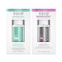 Vista 15 de Essie Cuidado de uñas, vegano libre de 8, capa superior fijadora tipo gel, esmalte de uñas con acabado tipo gel, 0.46 onzas líquidas