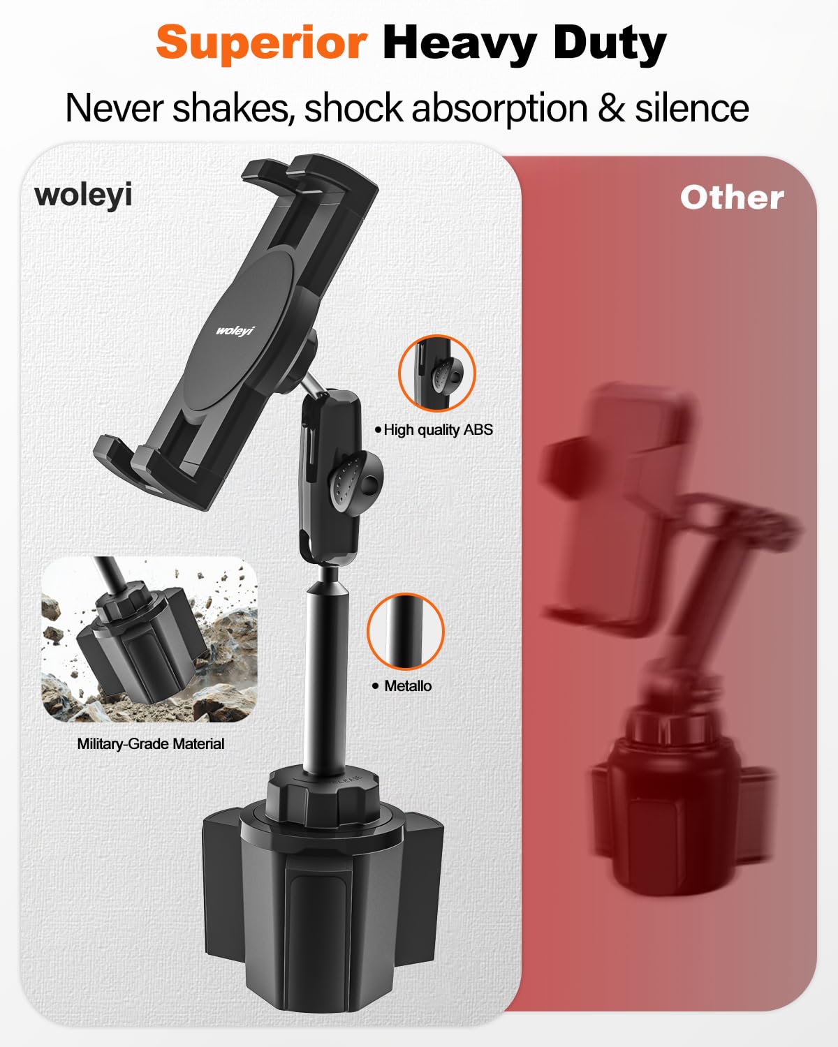 Auto Bekerhouder Tablet Mount, Universele Tablet En Smartphone Car Cradle Houder Compatibel Met Ipad Pro Air Mini Kindle Tablets Nintendo Switch Smartph