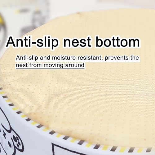 Miniatura 5 de Cama Ramen para perros y gatos, mantiene el calor y súper suave, nido creativo para mascotas para gatos de interior, cojín extraíble lavable para