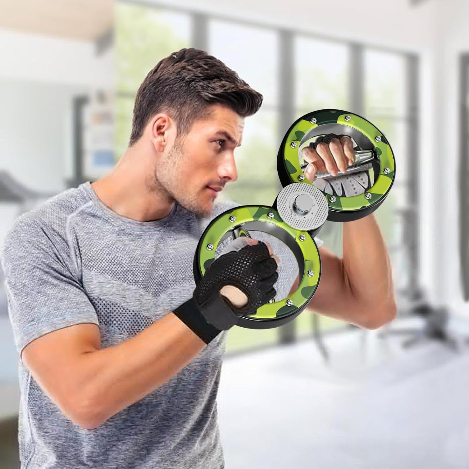 Forearm Trainer Muscle Strength Training Device | Adjustable Fitness Equipment, Multifunctional Gym Accessories for Workout Training Exercise