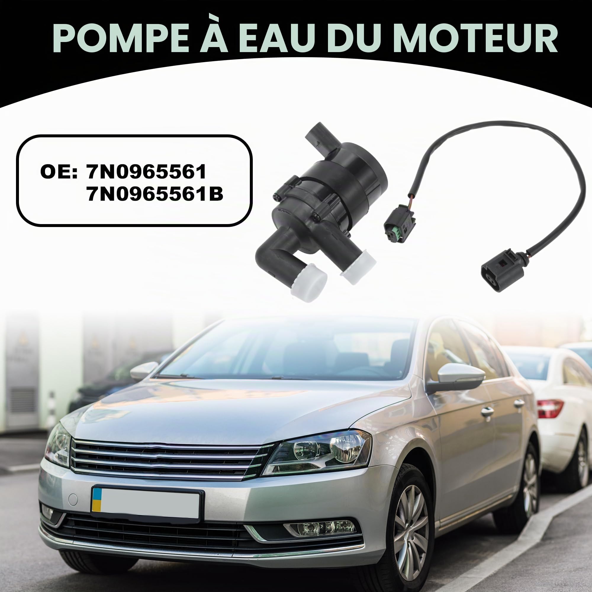 Pompe Refroidisement Auxiliaire Pour Audi A3 04-12 1 Ensemble