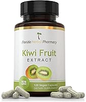 Florida Herbal Pharmacy Kiwi Fruit Extract 10:1 Capsules - 120 Count, 2-Month Supply, GMO-Free GMP Certified Supplement