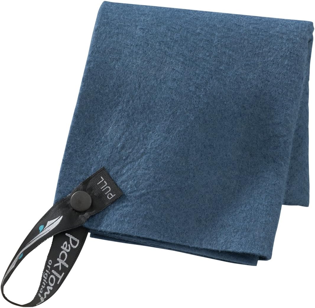 Packtowl Original Superabsorbent Towel (2015 Model), Small, Blue