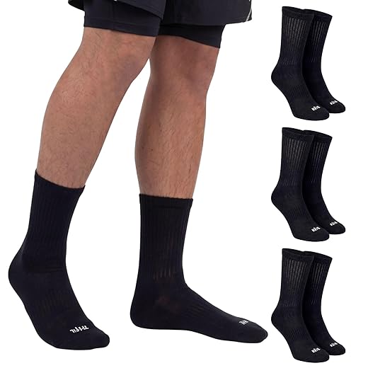 Kit 3 Pares Meia Corrida Poliamida Trifil Cano Alto Academia Esportiva Original