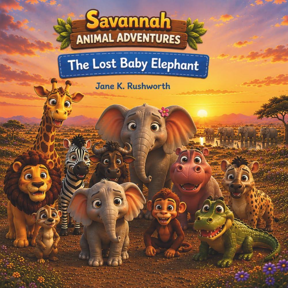 Savannah Animal Adventures: The Lost Baby Elephant
