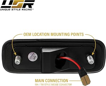 Amazon.com: USR 89-94 S13 Rear Side Marker Light – Back Parking