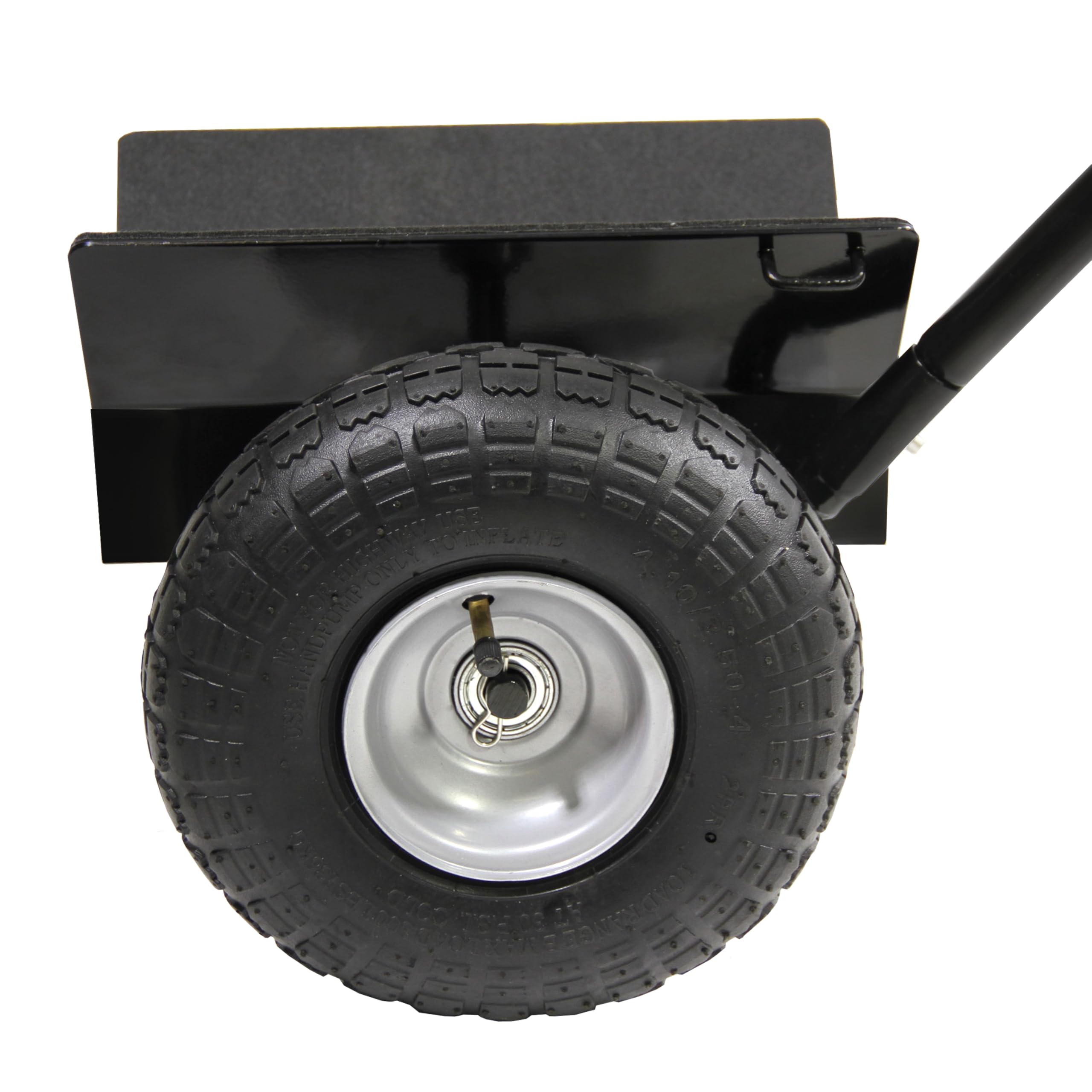 Plattenroller 275kg Tragkraft Plattenwagen mit Handgriff, Klemmwagen für Holzplatten, Glasplatten, Türen, Klemmbreite 0–10 cm, 4.10/3.50-4 Reifen P4