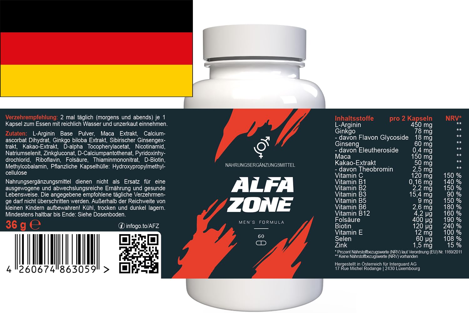 ALFAZONE - 60 Kapseln 2024