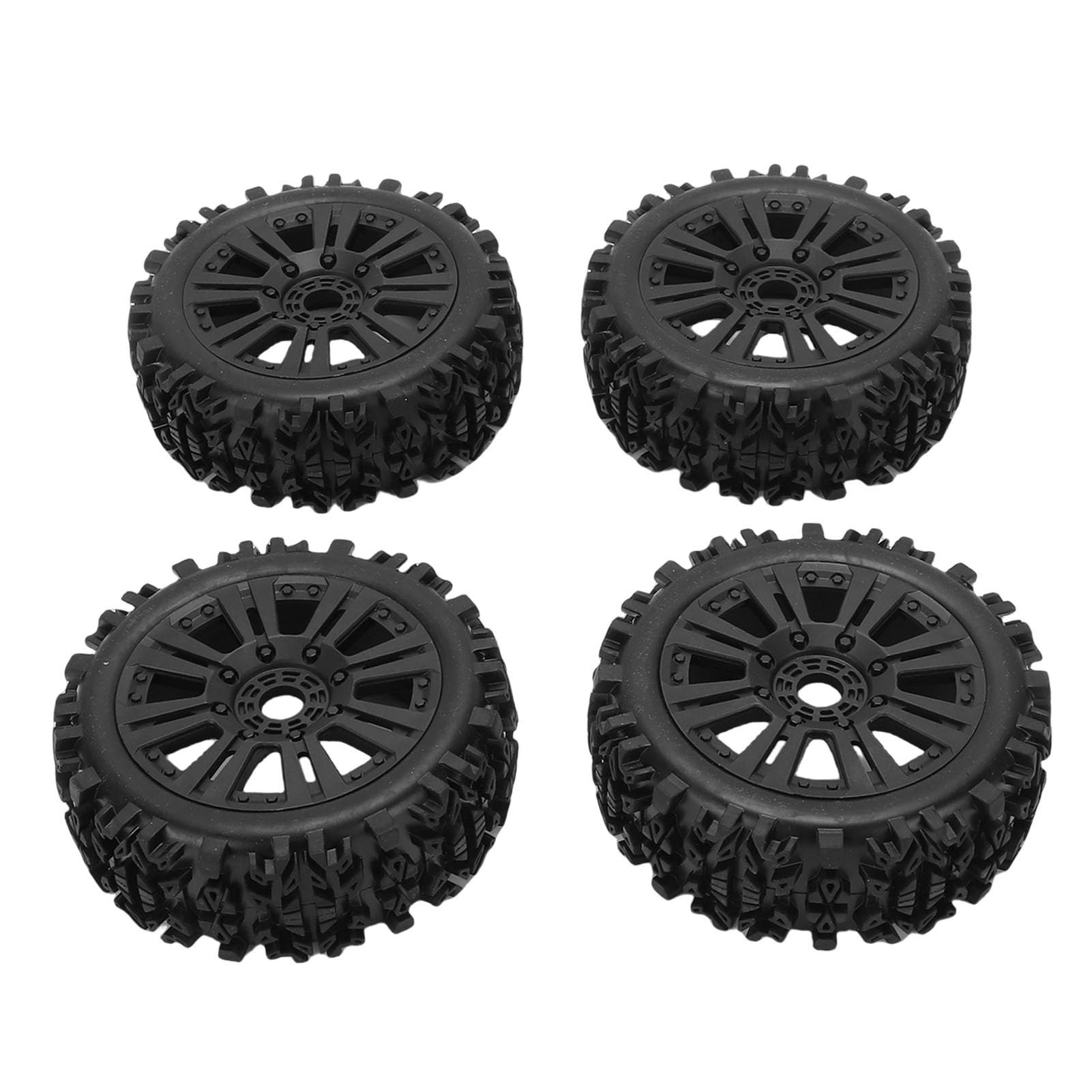 Pneumatici per Ruote per Auto RC, Gomma Adesiva Fuoristrada in 1/8