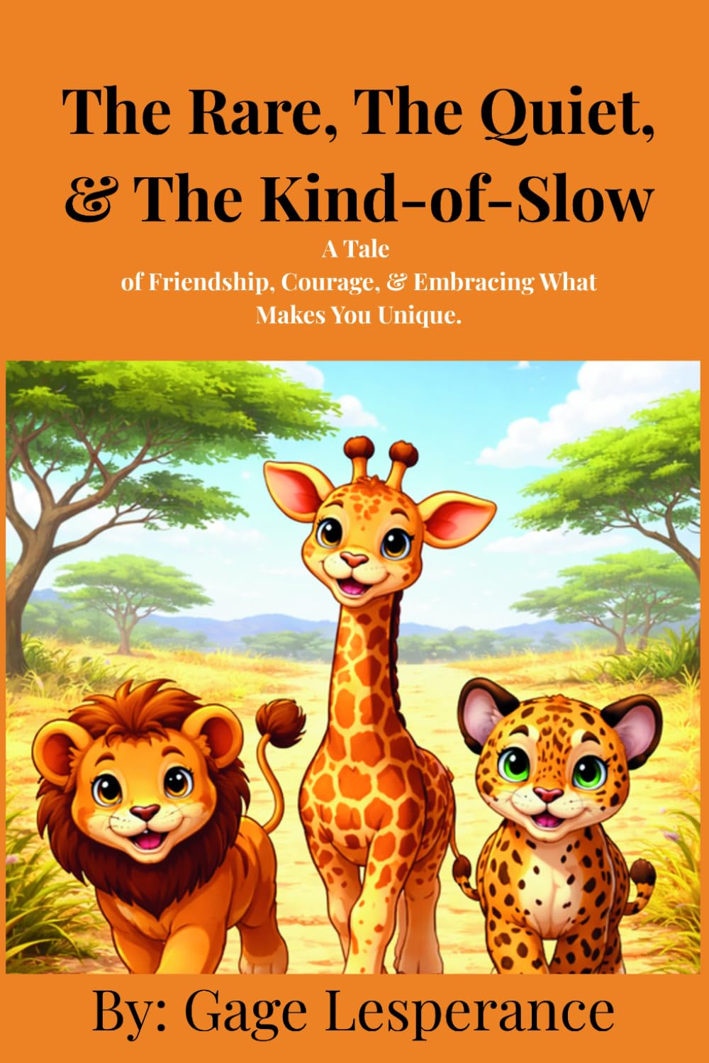 The Rare, The Quiet, And The Kind-Of-Slow.: A Tale of Friendship, Courage, & Embracing What Makes You Unique.