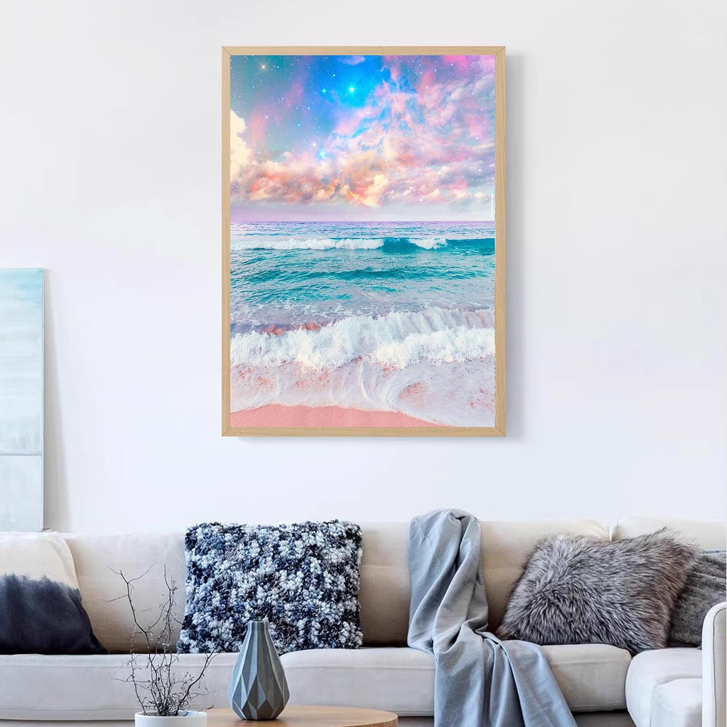 Amazon | LUHSICE diamond art club パステル色の海